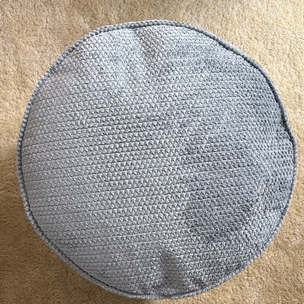🪷NWOT Sorra Home Corded Pouf Cushion - Sutherland Moment 20x20x18 - Picture 7 of 7